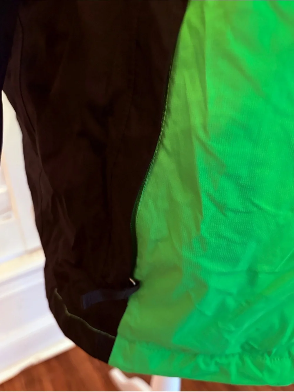 The North Face vibrant green
